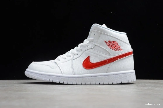 Rep EP BQ6472-106 University Jordan (W) BQ6472-106 White Mid Red 1 0104